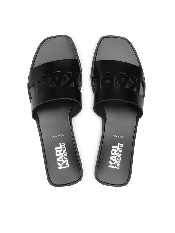 KARL LAGERFELD KARL LAGERFELD Šľapky KL80405 Čierna