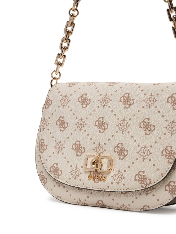 Guess Guess Kabelka Emelie Logo HWGP99 28200 Écru