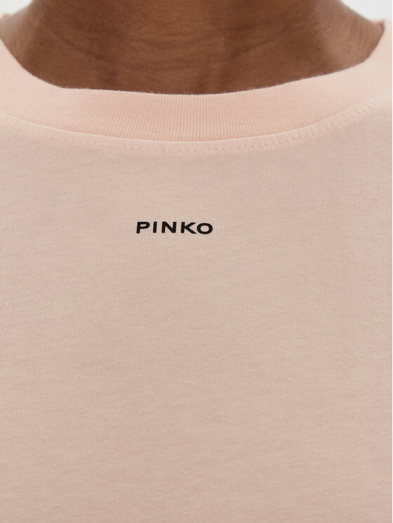 PINKO PINKO T-Shirt 100373 A228 Różowy Regular Fit