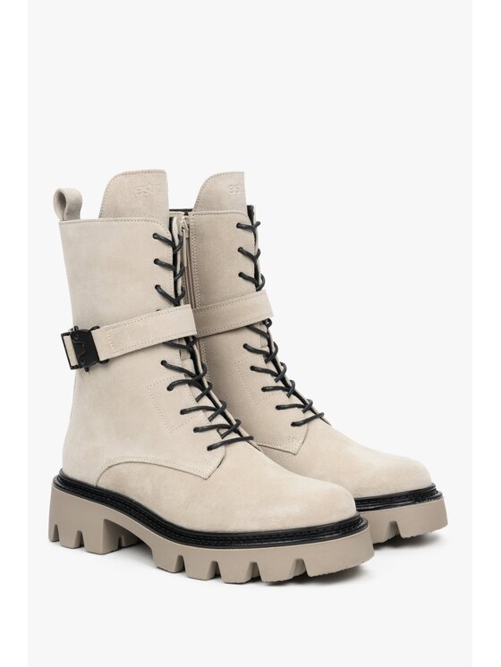 Estro Estro Stivaletti ER00112083 Beige