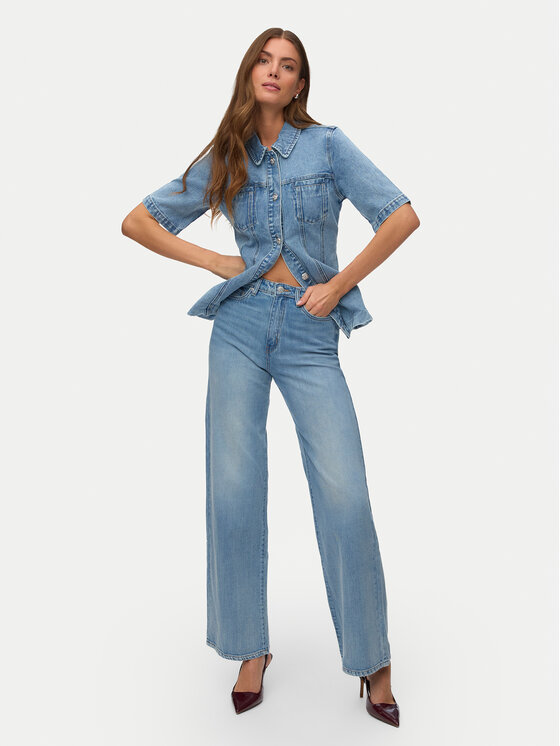 Vero Moda Vero Moda Teksad Vega 10347947 Sinine Wide Leg