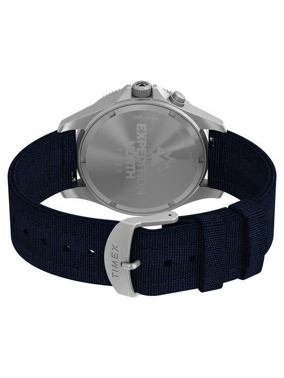 Timex Timex Zegarek TW2W22000 Niebieski