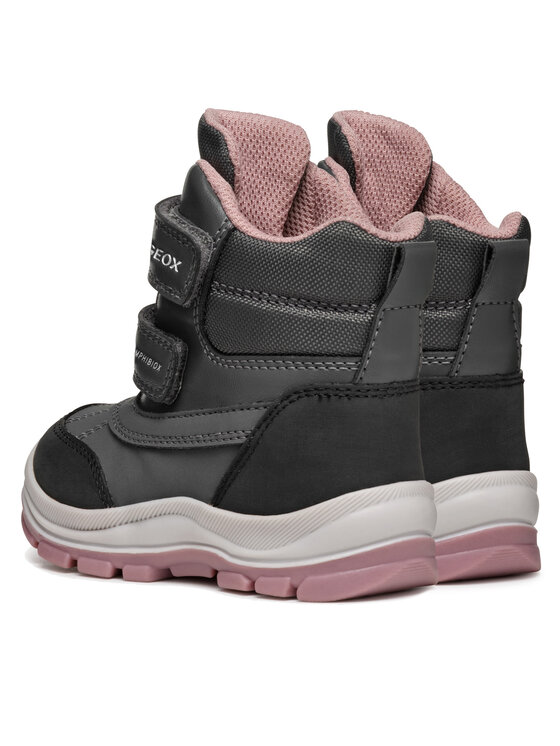 Geox Geox Čizme za snijeg B Flanfil Girl B Abx B463WD 050FU C9A8F S Siva