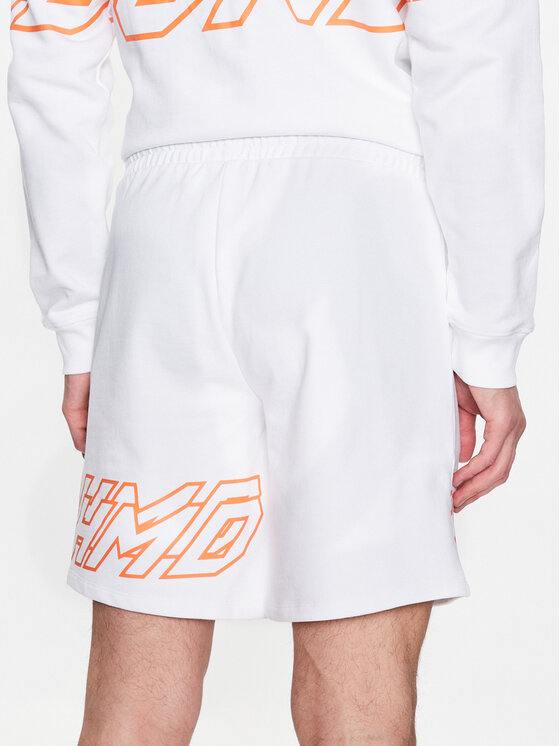 John Richmond John Richmond Pantaloncini sportivi UMP23012BE Bianco Regular Fit