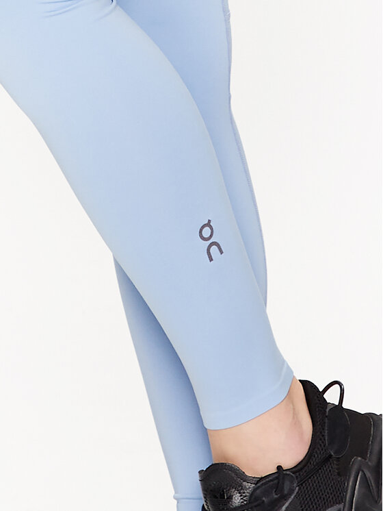 On On Legginsy Performance Tights W 1WD10190896 Niebieski Athletic Fit