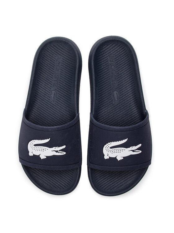 Lacoste Lacoste Natikači Croco Slide 119 3 Cfa 7-37CFA0005092 Mornarsko modra