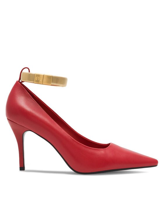Pantofi cu toc subțire Gino Rossi SUGAR-SLT625-62 Roșu