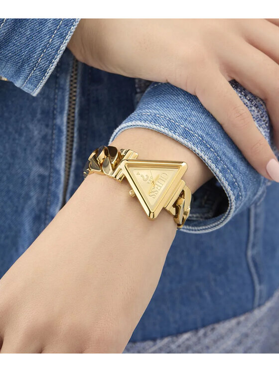 Guess Guess Hodinky GW0859L2 Zlatá