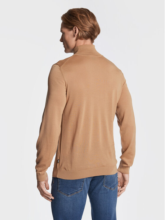 BOSS Boss Golf Musso-P 50468262 Brązowy Slim Fit
