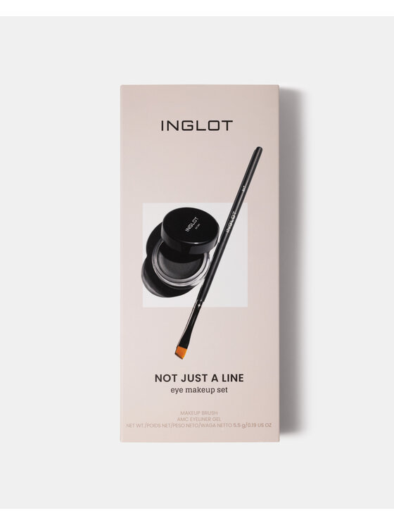 INGLOT INGLOT Not just a line Zestaw do makijażu Czarny