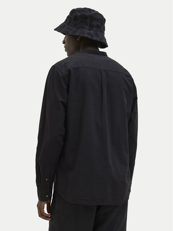 Jack&Jones Jack&Jones Marškiniai Summer 12269319 Juoda Comfort Fit