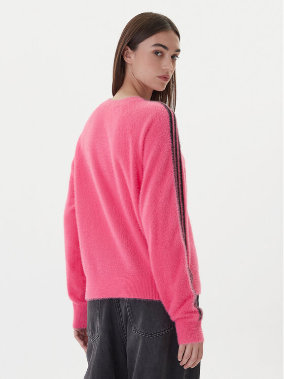 adidas adidas Bluză adicolor Holiday JX7811 Roz Loose Fit