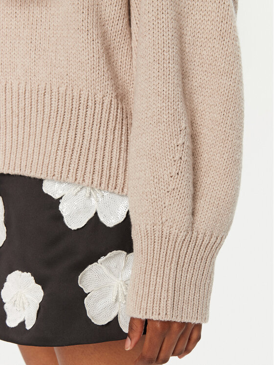 ROTATE ROTATE Pullover 1133772313 Beige Regular Fit