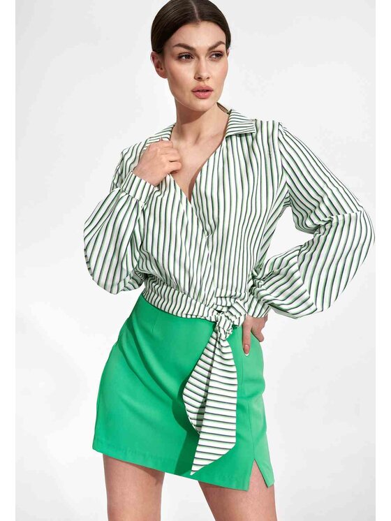 FIGL FIGL Blúzka M868 Farebná Regular Fit