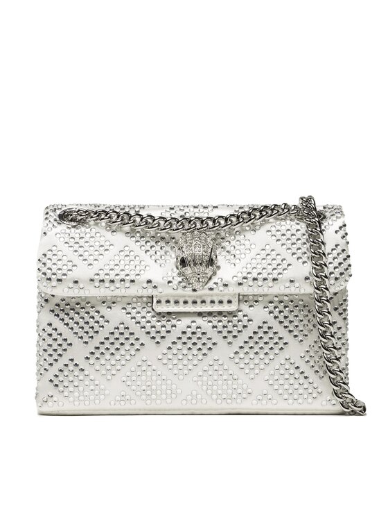 Kurt Geiger Geantă Fabric Mini Kensington 9546641609 Argintiu 9546641609 imagine noua