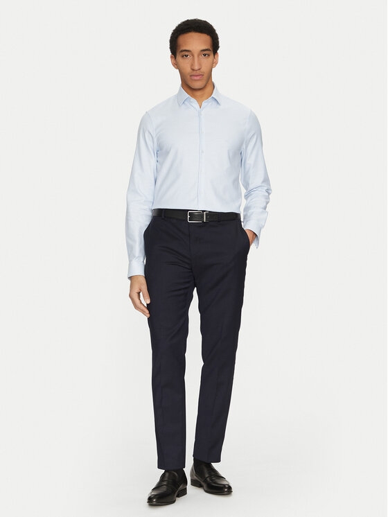 Calvin Klein Calvin Klein Koszula K10K114302 Błękitny Slim Fit