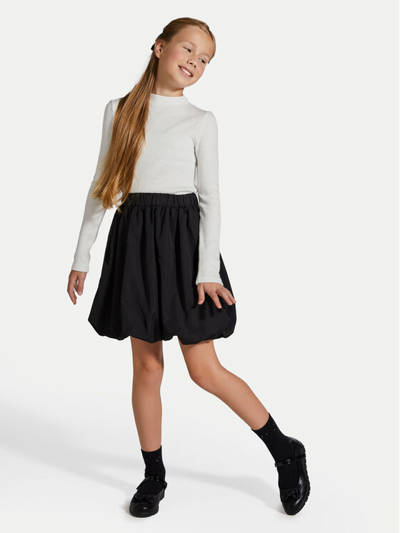 Coccodrillo Coccodrillo Fustă ZC4124201EPG Negru Regular Fit