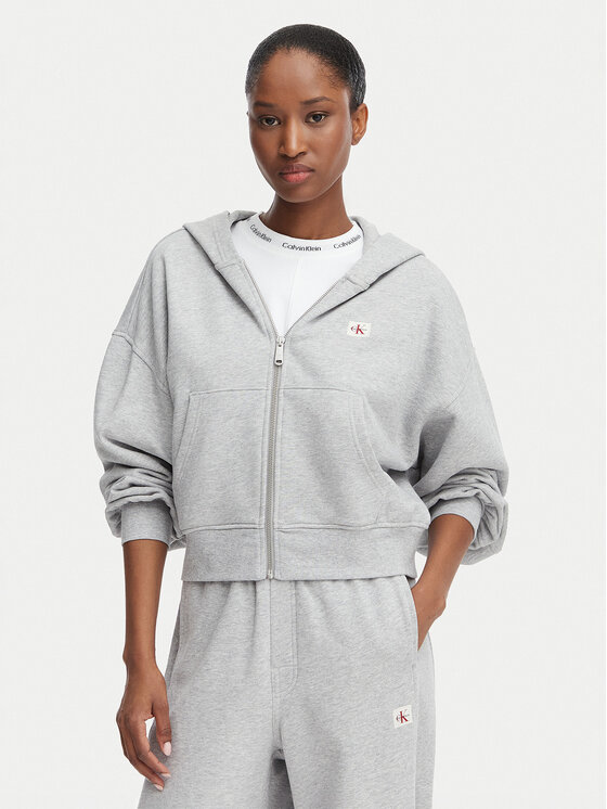Calvin Klein Hanorac LV047C216G Gri Regular Fit