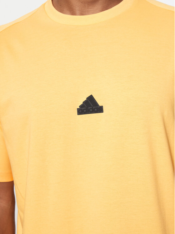 adidas adidas T-shirt Z.N.E. IR5238 Žuta Loose Fit