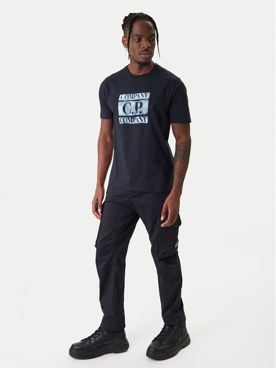C.P. Company C.P. Company Spodnie materiałowe RSCMPA744A005694G Granatowy Regular Fit