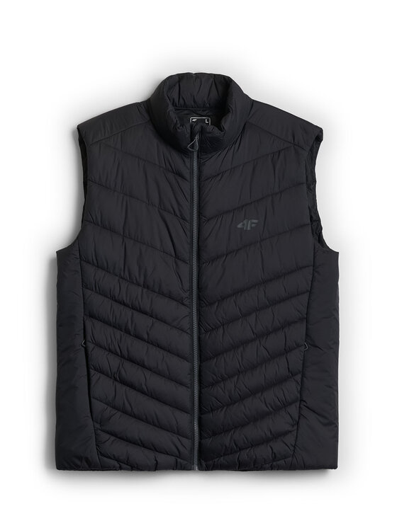 4F 4F Kamizelka BASIC+ Czarny Regular Fit