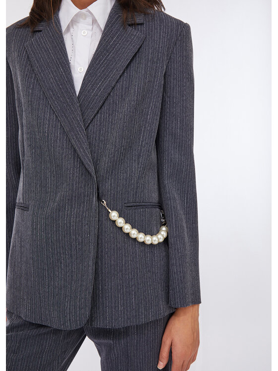 Liu Jo Liu Jo Giacca da abito CF5252T054AC3781 Celeste Regular Fit