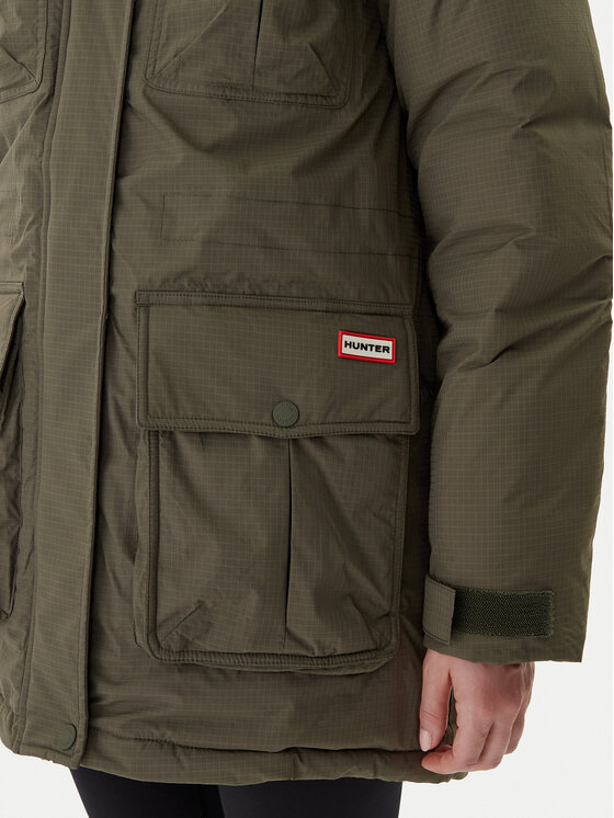 Hunter Hunter Parka Glyder HARW0014252 Zaļš Regular Fit
