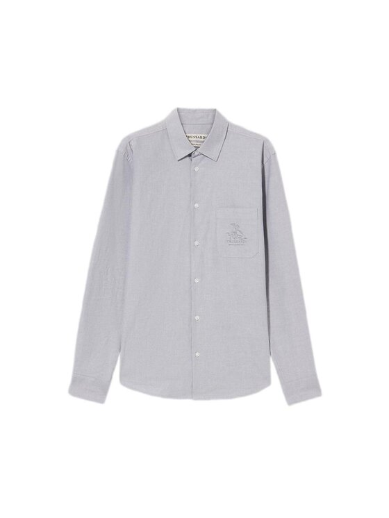 Trussardi Trussardi Camicia 5006N000008N013 Grigio Regular Fit