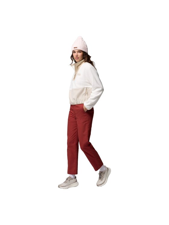 Columbia Columbia Polar Sequoia Grove II Half Zip Fleece 2173841125 Biały Regular Fit