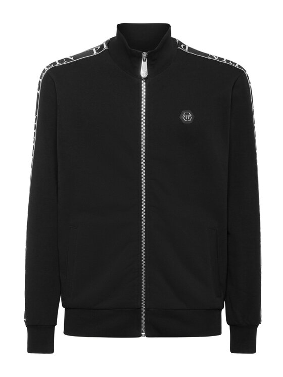 PHILIPP PLEIN PHILIPP PLEIN Mikina 26915 Čierna Jegging Fit