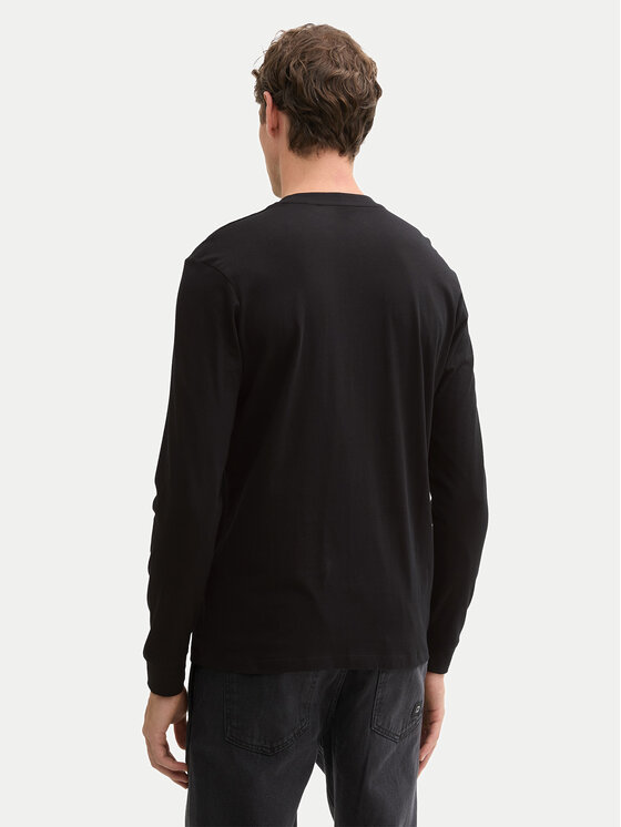Tom Tailor Denim Tom Tailor Denim Longsleeve 1043888 Μαύρο Regular Fit
