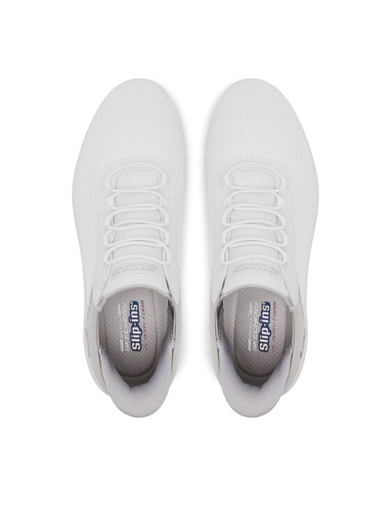 Skechers Skechers Sneakersy Bobs Squad Chaos-Tough Walk 118303/OFWT Biały