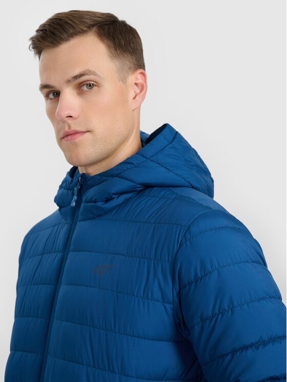 4F 4F Giubbotto piumino 4FWAW25TDJAM598-30S Blu Regular Fit