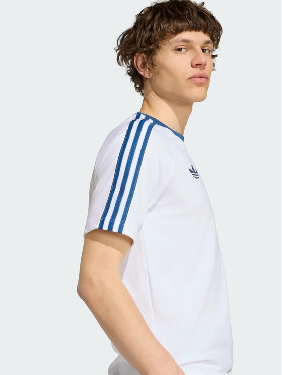 adidas adidas Koszulka techniczna 168832 Biały Slim Fit
