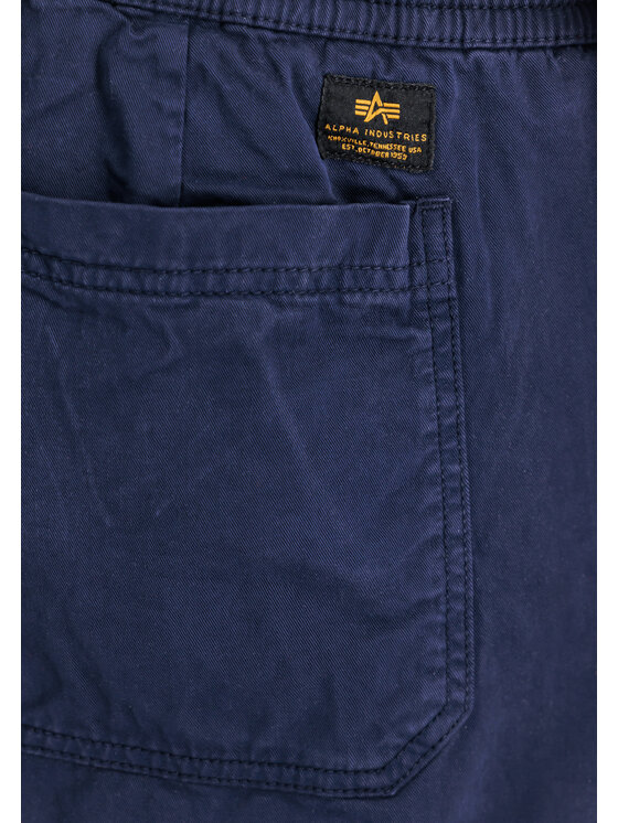 Alpha Industries Alpha Industries Szorty Basic Cotton Short Granatowy Regular Fit
