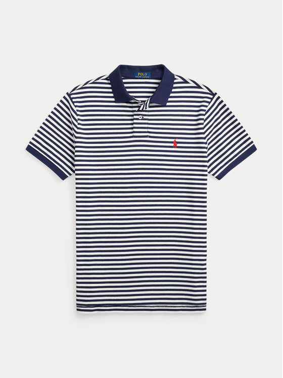 Polo Ralph Lauren Polo Ralph Lauren Polokošile 710956682001 Tmavomodrá Custom Slim Fit