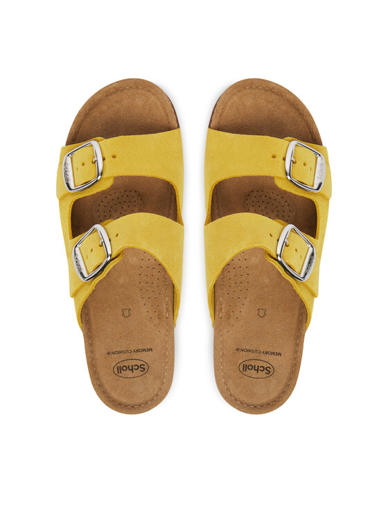Scholl Scholl Plätud Bora 2 Buckles MF32609 Kollane