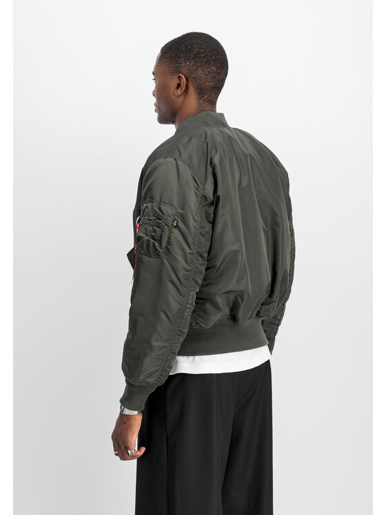 Alpha Industries Alpha Industries Kurtka bomber MA-1 Heritage Bomber Jacket Szary Core Fit