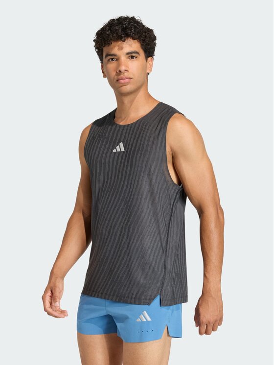 adidas adidas Tank top 164724 Czarny Regular Fit