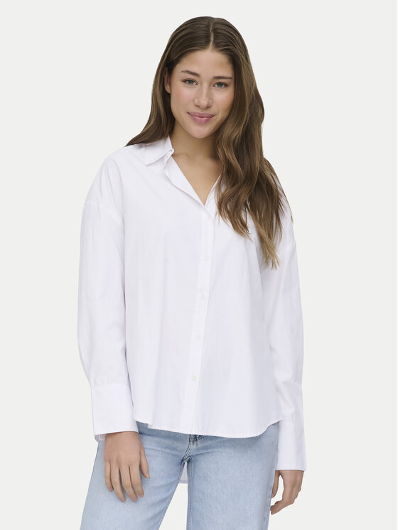 ONLY ONLY Košeľa Oregon 15367554 Biela Regular Fit