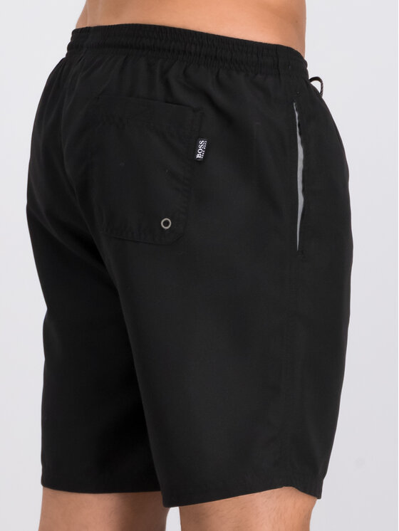 BOSS Boss Plaukimo šortai 50291913 Juoda Regular Fit
