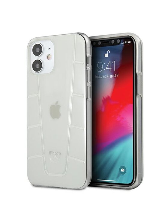 Etui na telefon Mercedes-Benz, Bezbarwny, iPhone 12 Mini