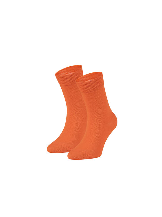 Zooksy Zooksy Skarpety Wysokie Dziecięce Basic Pomarańczowy