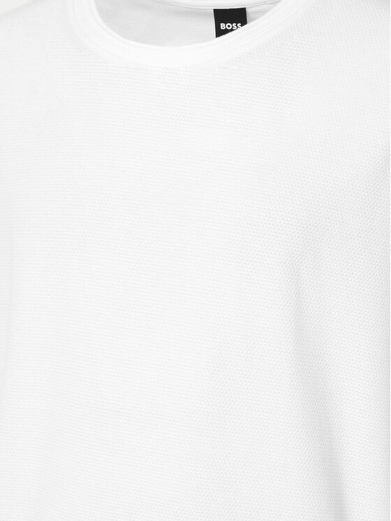 BOSS Boss Majica Tiburt 240 50452680 Bela Regular Fit