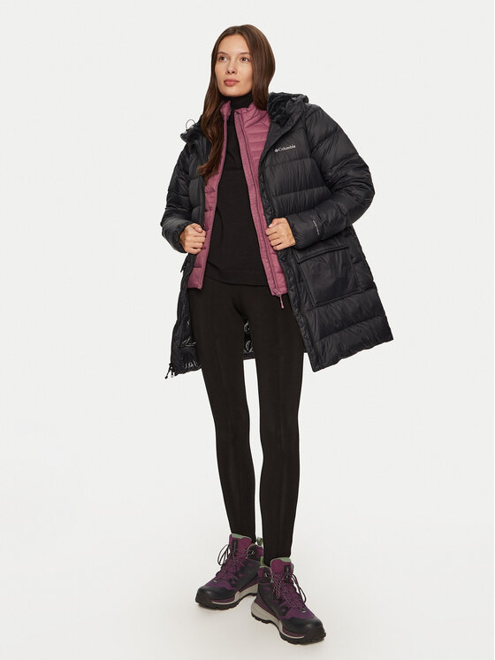Columbia Columbia Μπουφάν πουπουλένιο Harmony Falls™ 2085343 Μαύρο Regular Fit