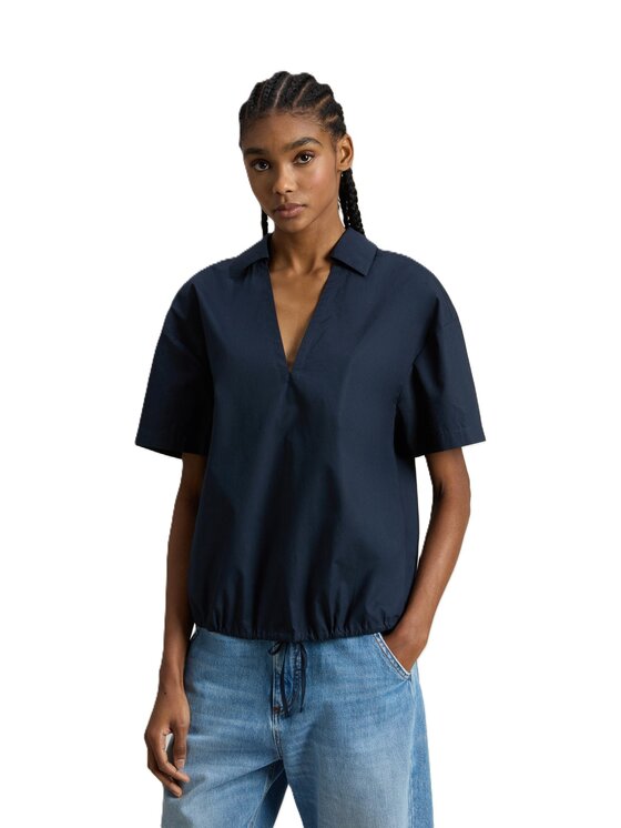 Woolrich Woolrich Μπλουζάκι cfwwsi0211frut3944-3989 Μπλε Regular Fit