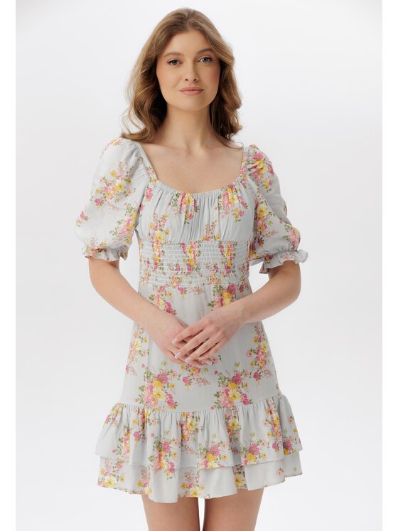 LAURELLA Každodenné šaty 4SS210 Modrá Regular Fit