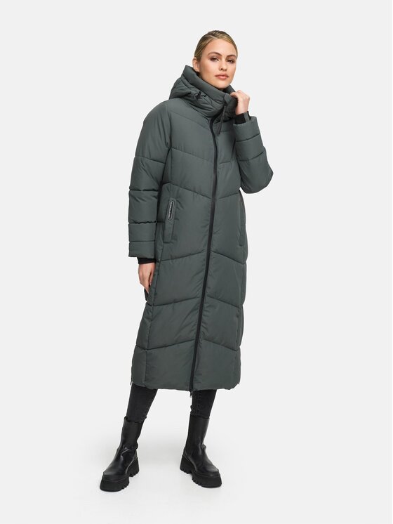 Marikoo Marikoo Kurtka zimowa Firella Zielony Regular Fit