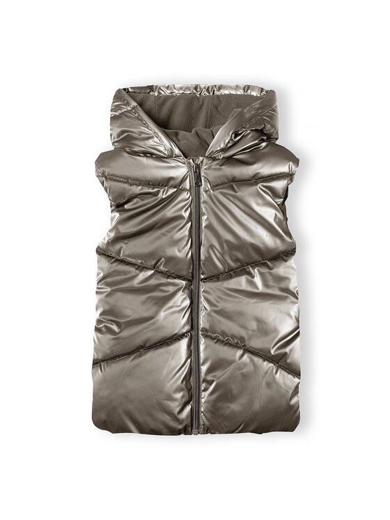 Kamizelka MINOTI, Rozmiar 146/152, Brązowy, 16gilet 2