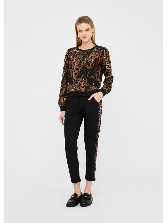 Liu Jo Liu Jo Felpa TF5124JS182M9701 Marrone Regular Fit